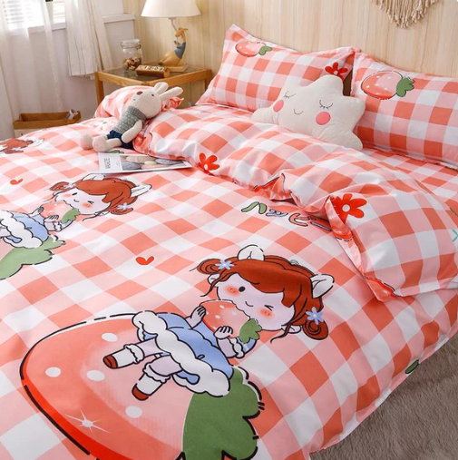 Strawberry Girl Bedding Sets