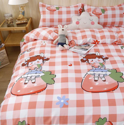 Strawberry Girl Bedding Sets