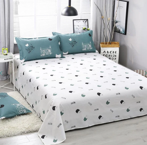 Cute Cat Print Bedding Set