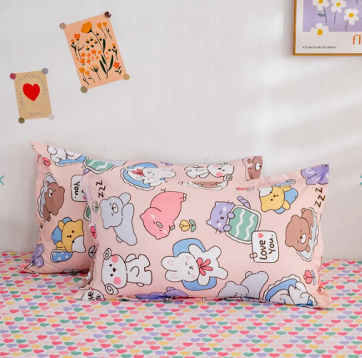 Kawaii Animal Bunny Tiger Star Bedding Sets