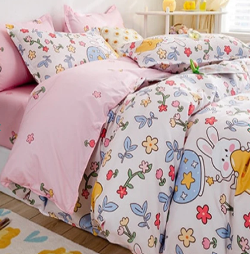 Kawaii Animal Bunny Tiger Star Bedding Sets