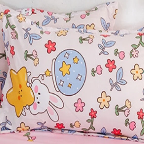 Kawaii Animal Bunny Tiger Star Bedding Sets