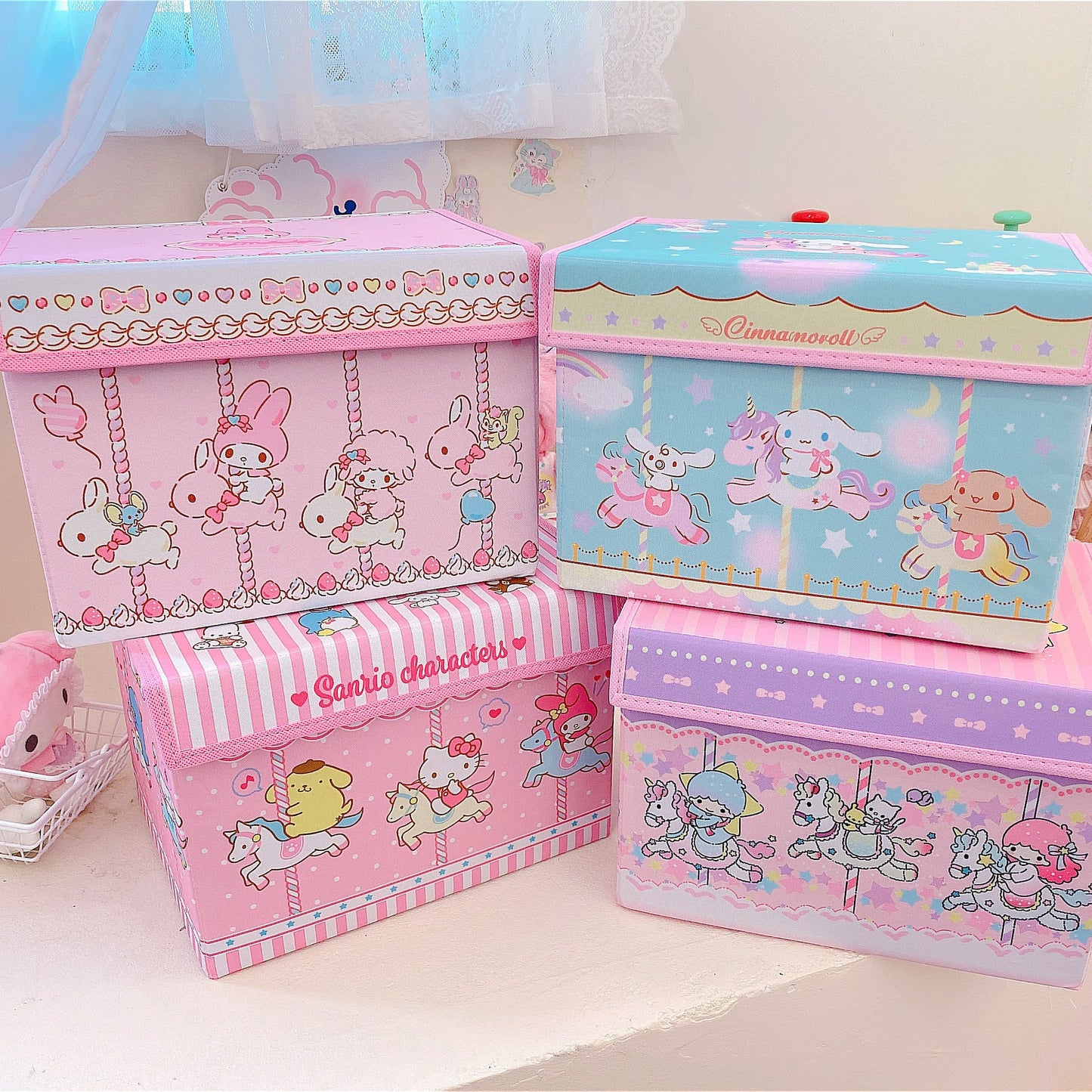 Cute Anime's Storage Box