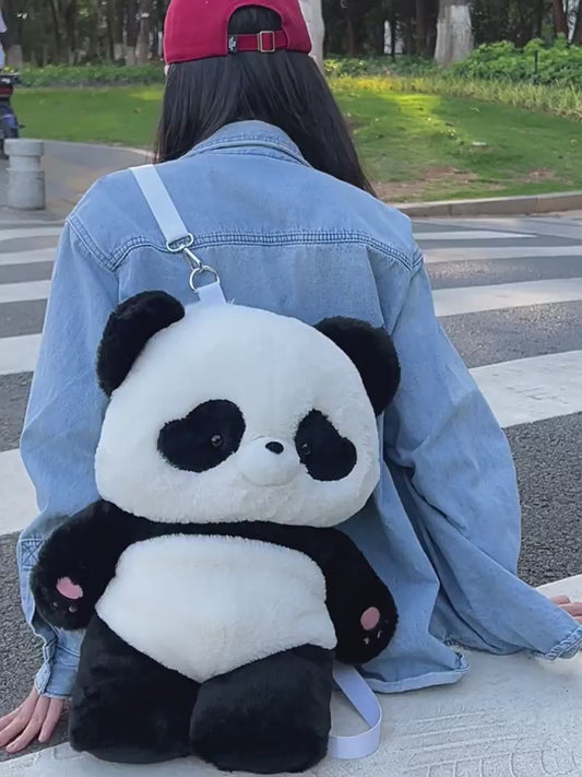 Kawaii Giant Panda Shoulder Backpack, Pig, Bear, dog Shoulder Backpack School Bag #PN5002