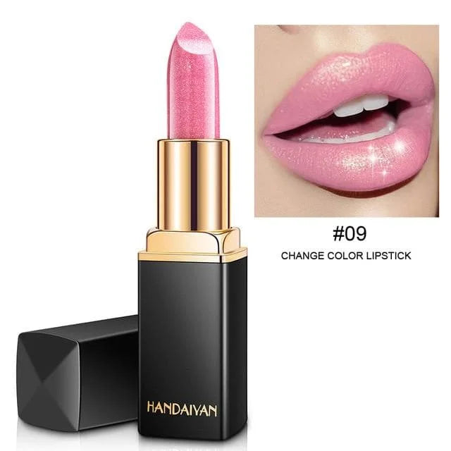 Professional Lips Makeup Waterproof Shimmer Lipstick