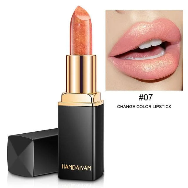 Professional Lips Makeup Waterproof Shimmer Lipstick