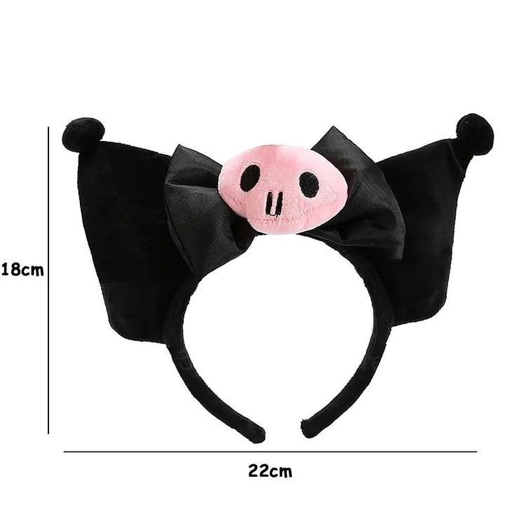 Cute Cosplay Soft Pink Skull Headwear