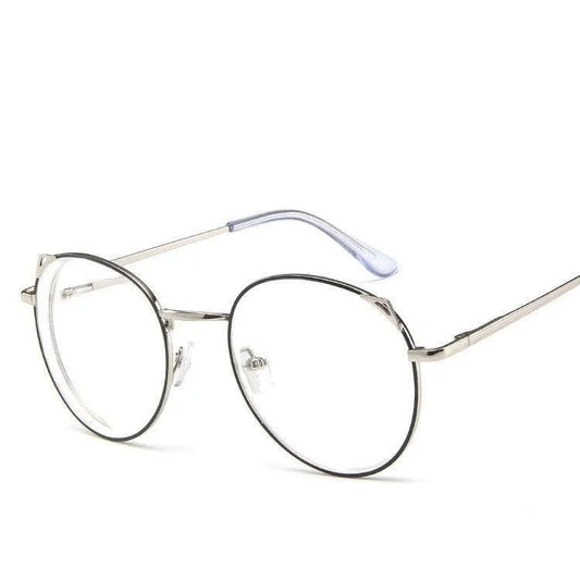 Cat Ear Eye Frame Retro Art Glasses