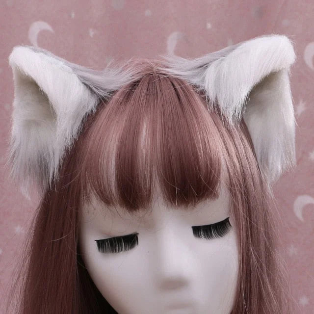 Anime Lolita Cosplay Kawaii Cat Ears Headband