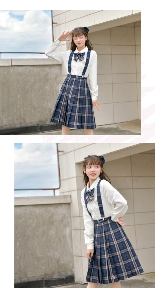 Zootopia Pleated Plaid Skirt