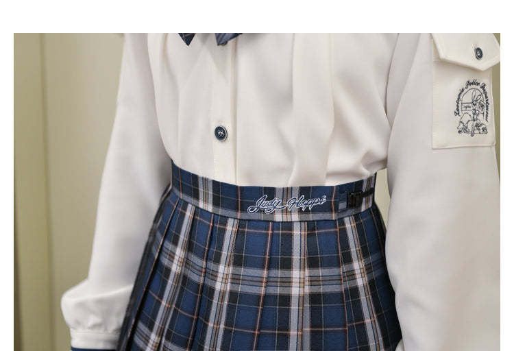 Zootopia Pleated Plaid Skirt