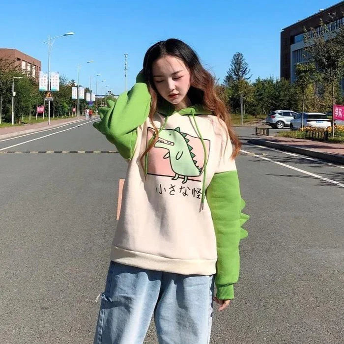 Sweet Japanese Dino Hoodie