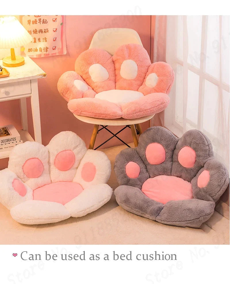 Paw Print Seat Cushion