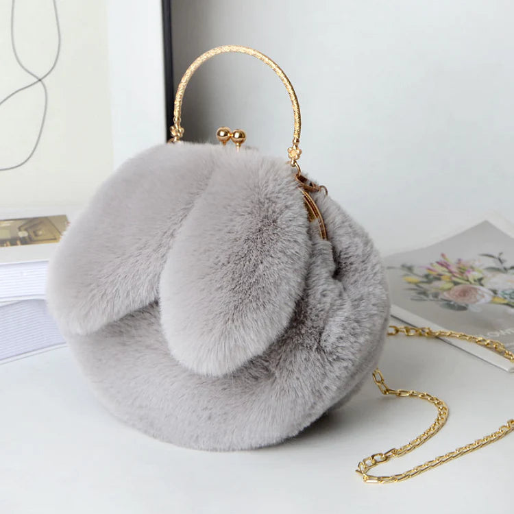 Kawaii Bunny Plush Cross Body Bag