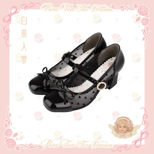 Cute Soft Casual Tea Party Lolita Shoes