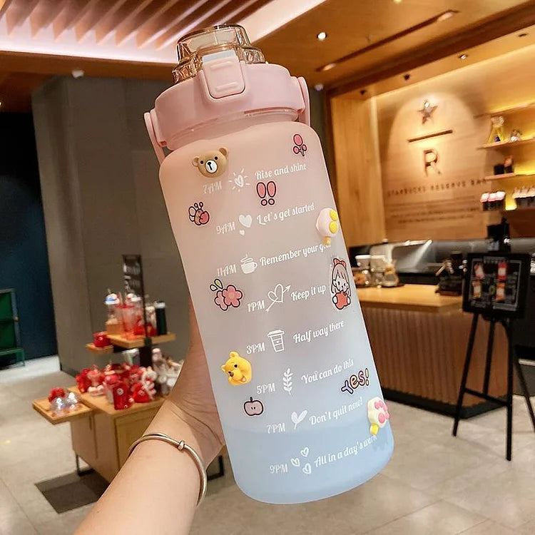 4 Colors Super Big Sports Drinking Water Bottle