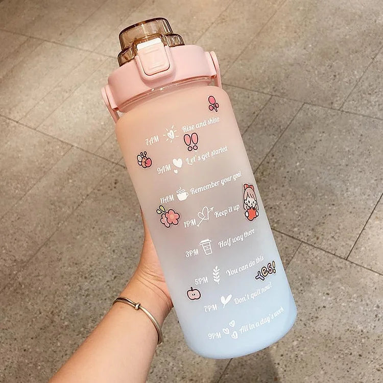 4 Colors Super Big Sports Drinking Water Bottle