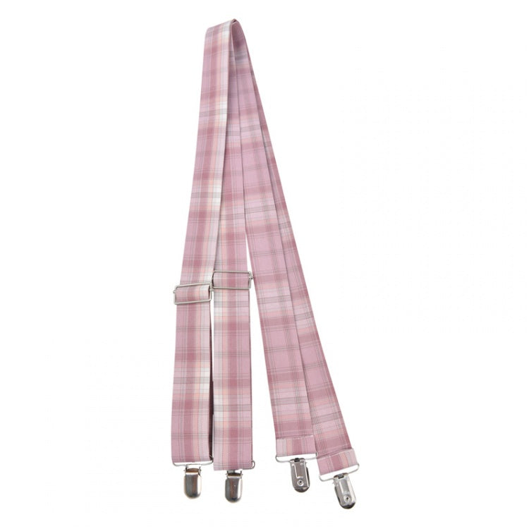 Piglet Plaid Skirt Bow Tie / Tie / Shoulder Straps