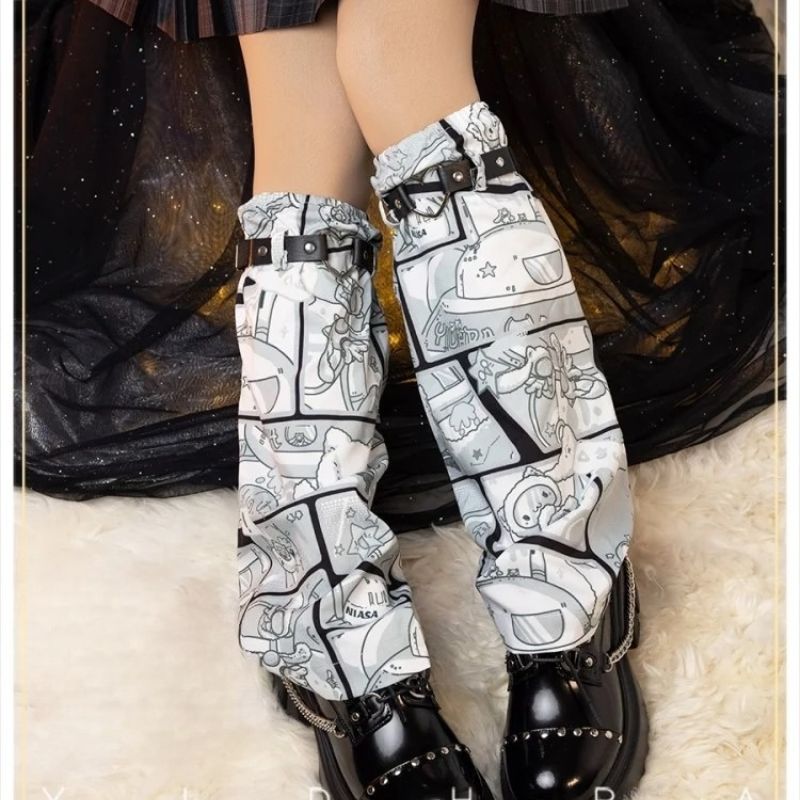 Clearance-Gray Aerospace Bunny JK Uniform Leg Warmers