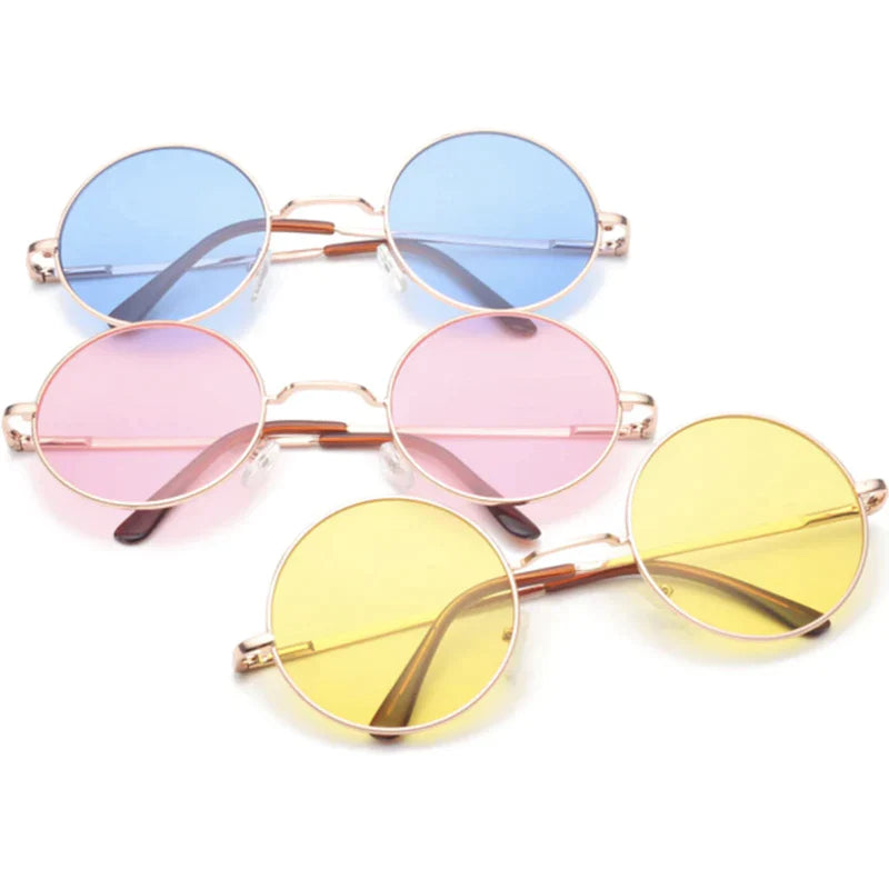 Candy Colored Circle Glasses