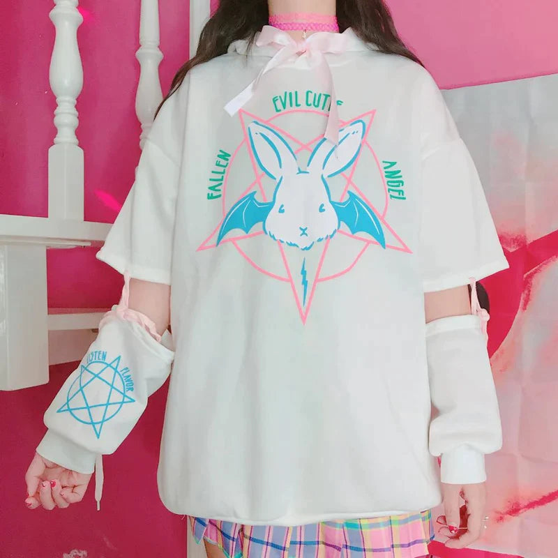 Satanic Bunny Hoodie