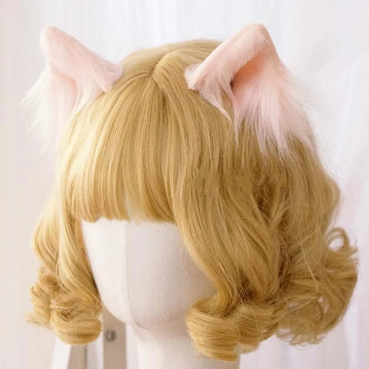 5 Colors Kawaii Plush Cat Ears Hair Clip