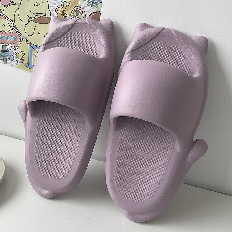 Kitty Summer Slippers