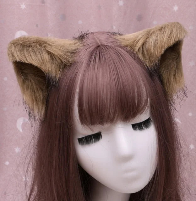 Anime Lolita Cosplay Kawaii Cat Ears Headband