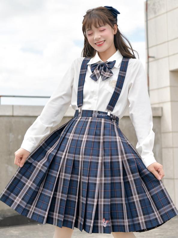 Zootopia Pleated Plaid Skirt