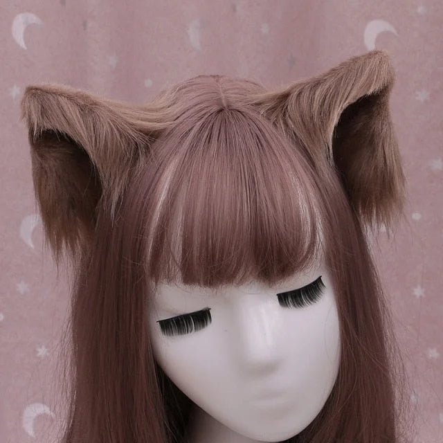 Anime Lolita Cosplay Kawaii Cat Ears Headband