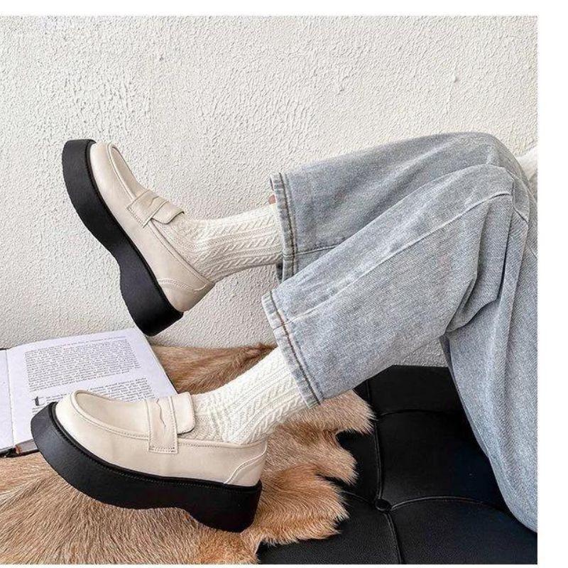 Kawaii Platform Penny Loafers