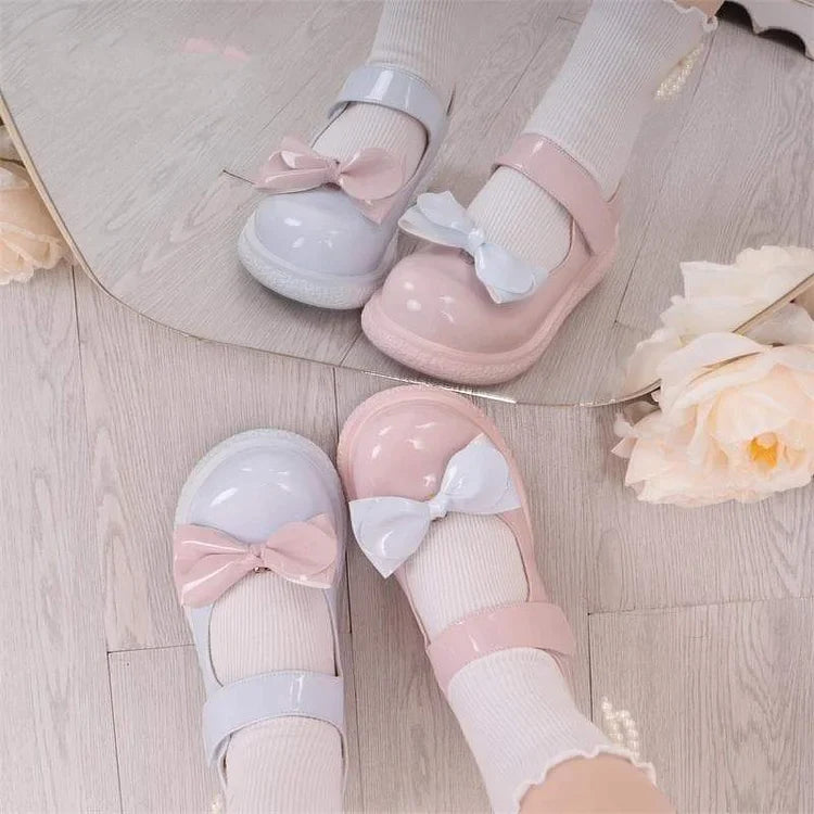 5 Styles Lolita Bow Cute JK Pastel Kawaii Shoes