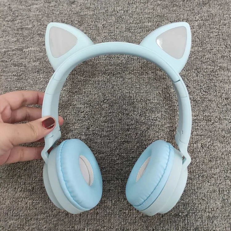 5 Colors of Glowing Cat Ear Wireless Bluetooth Headset