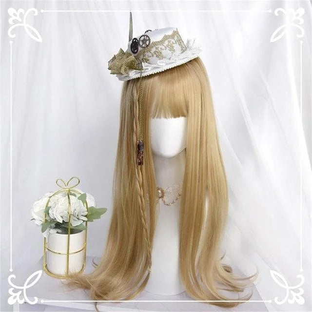 Lolita Cute Girl Long Wavy Wig