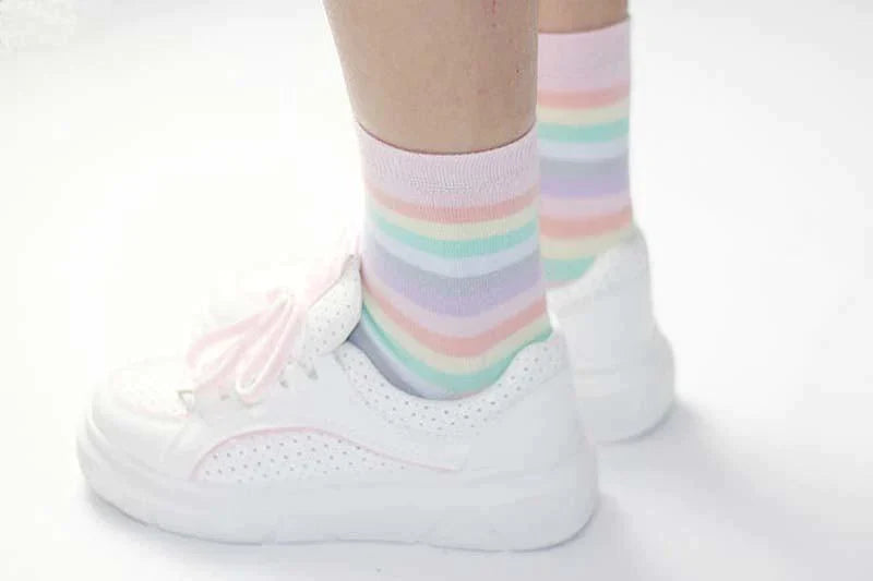 Milky Rainbow Socks