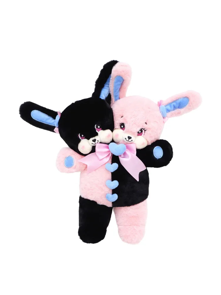 Two Heads Bunny Plush Bag