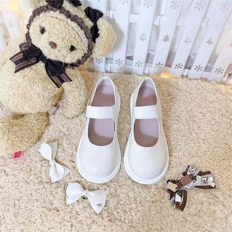 5 Styles Lolita Bow Cute JK Pastel Kawaii Shoes