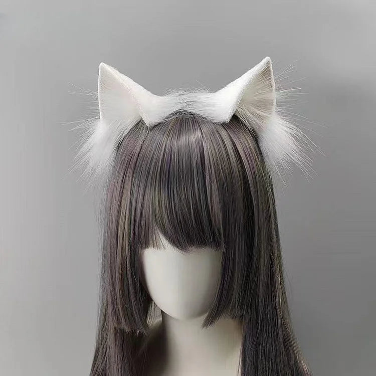 Cute Realistic Neko Girl Cosplay Ears