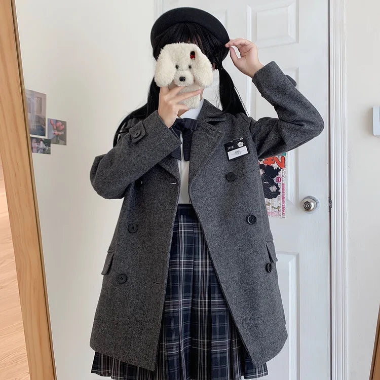 Kawaii Winter Lolita JK Coat