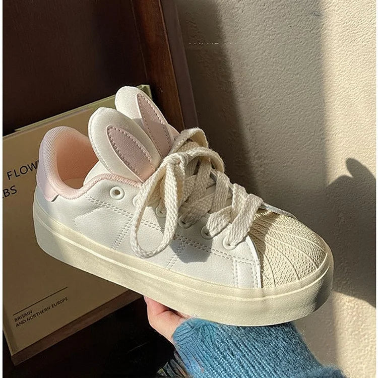 Bunny Rabbit Ear Sneakers Shoes