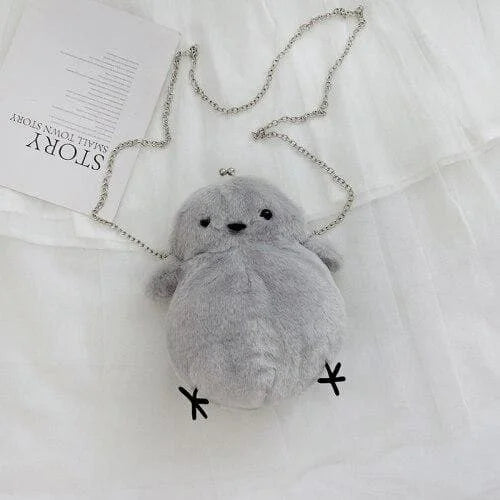 Cute Little Chicken Plush Chain shoulder Bag