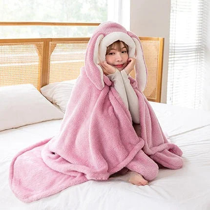 Kawaii Animal Bunny Fleece Cape