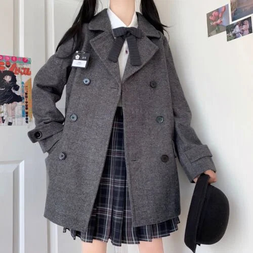 Kawaii Winter Lolita JK Coat