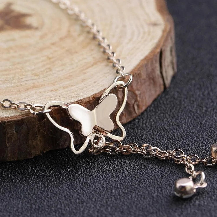 Butterfly Pendant Anklets Foot Chain