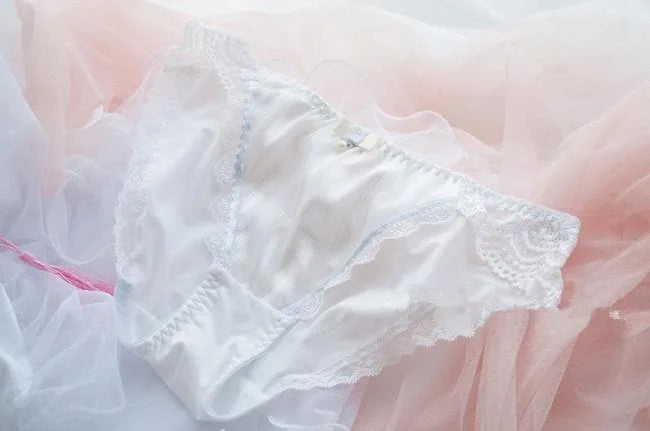 White/Pink/Blue Milky Lace Undies