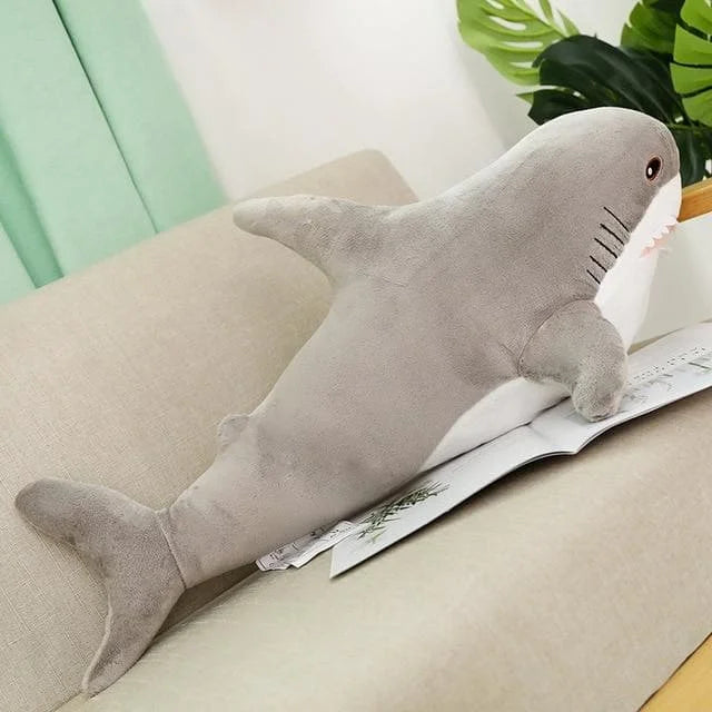 Unique Shark Plush Stuffed Toy Pillow Cushion