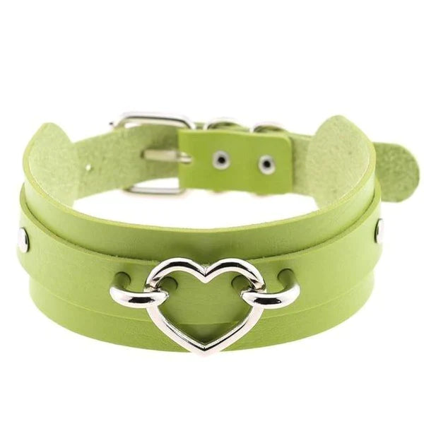 Vegan Heart Collar