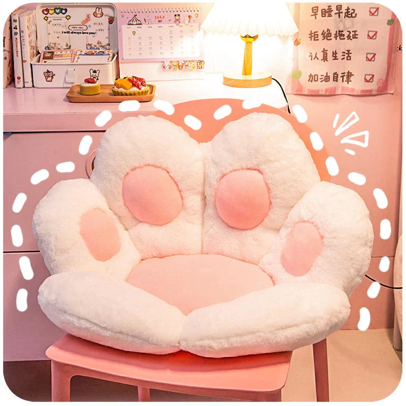 Paw Print Seat Cushion