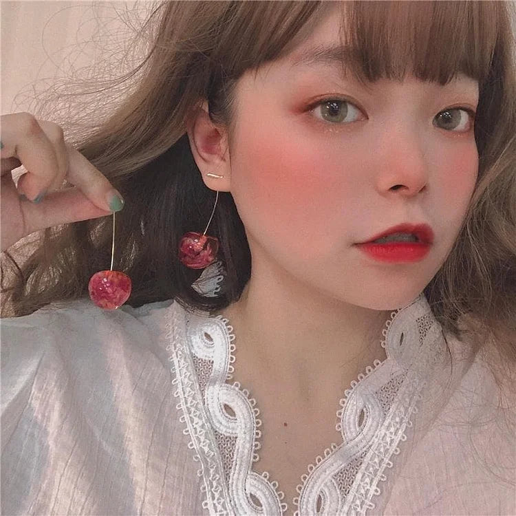 Cute Cherry Earrings