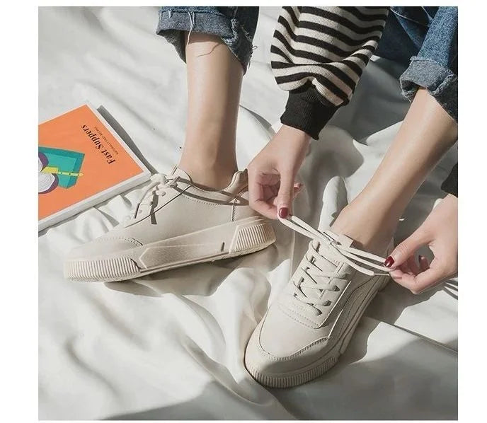 Platform Lace Up Sneakers